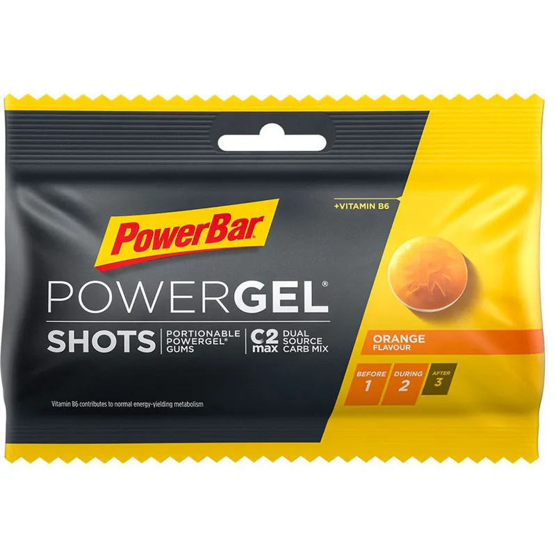 Powerbar PowerGel Shots 60g Orange